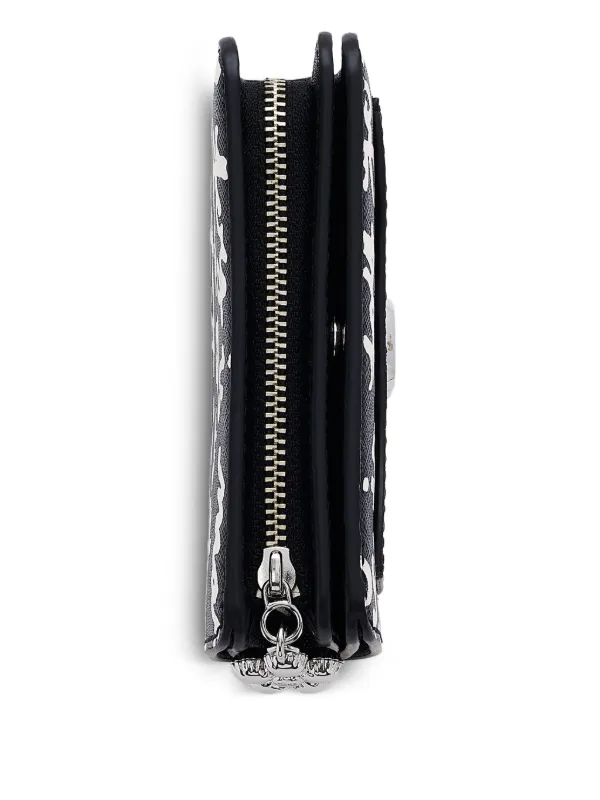 Marc Jacobs The Joy フローラル 財布 | ブラック | FARFETCH JP