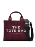 Marc Jacobs The Canvas Small logo-patch tote bag - Purple