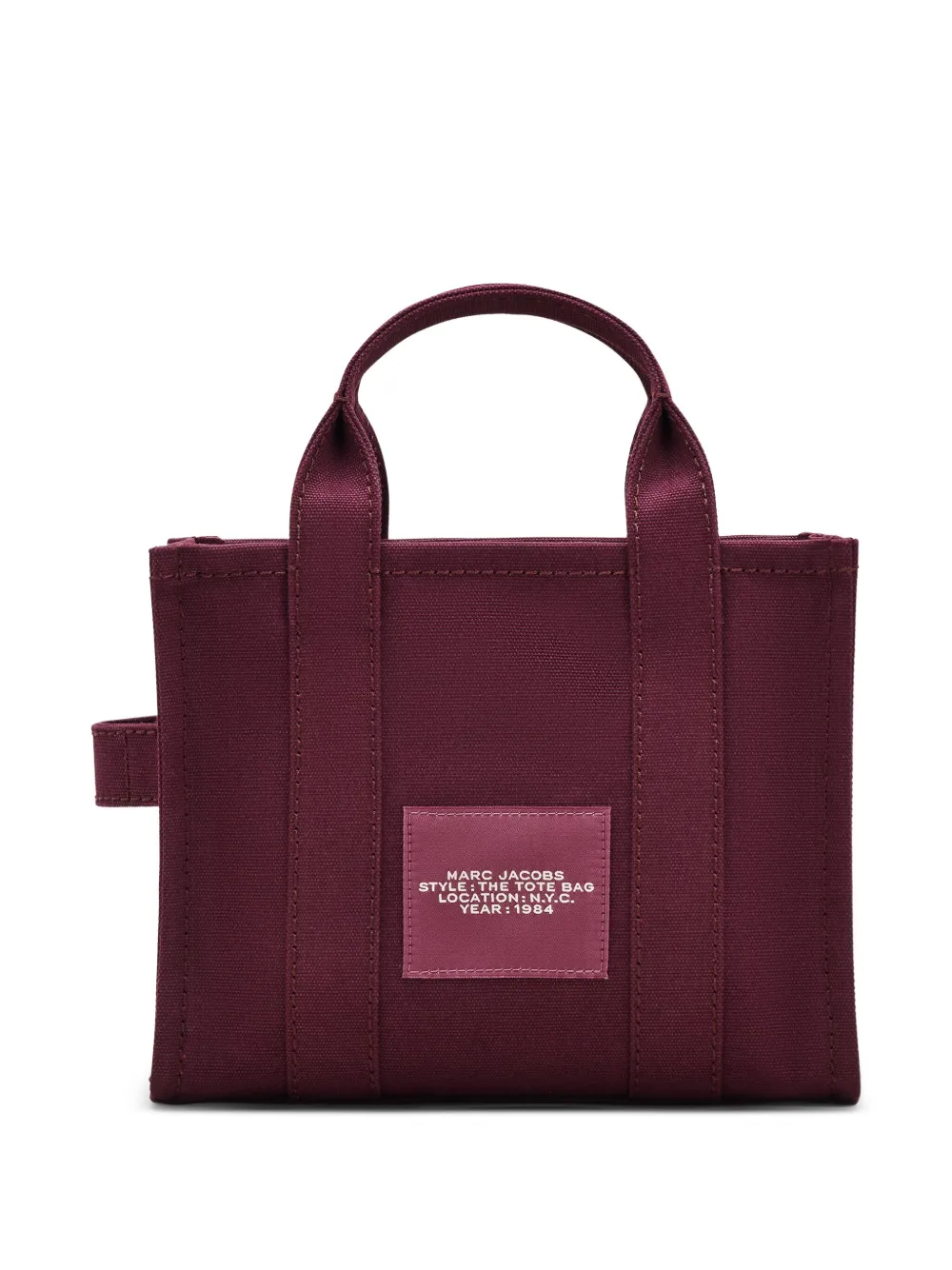 Marc Jacobs The Canvas Small shopper met logopatch Paars