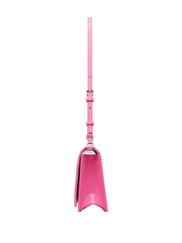 ［極美品］☆MARC JACOBS ☆ ハンドバッグ ピンク チャーム ミラー付 Marc Jacobs The Glam Mirror Shoulder Bag | Pink | FARFETCH