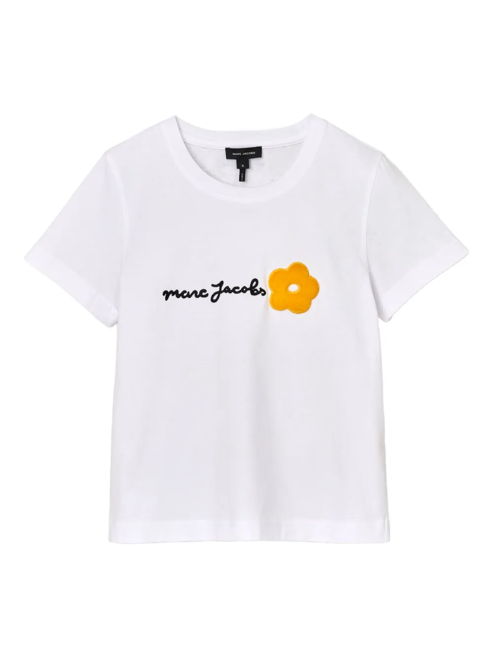 Marc Jacobs T-shirt met logo-applicatie Wit