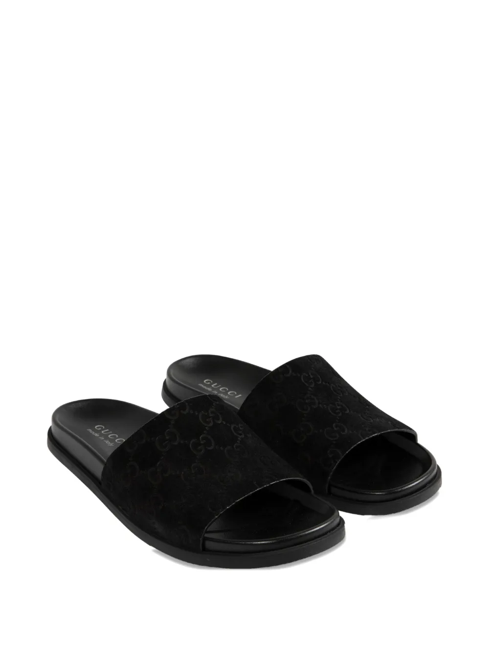 Gucci GG-pattern suede sandals | Image 2