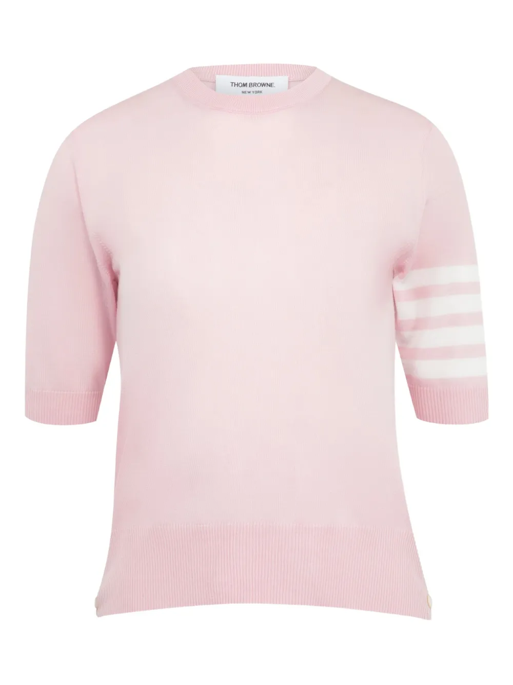 Thom Browne 4-Bar Stripe T-shirt | Pink | Image 1