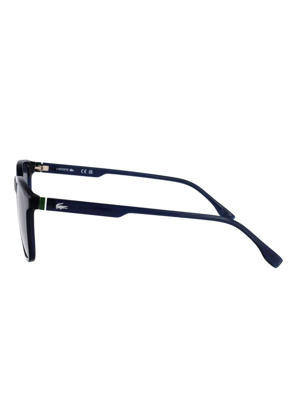 Lacoste Zonnebril met vierkant montuur Zwart