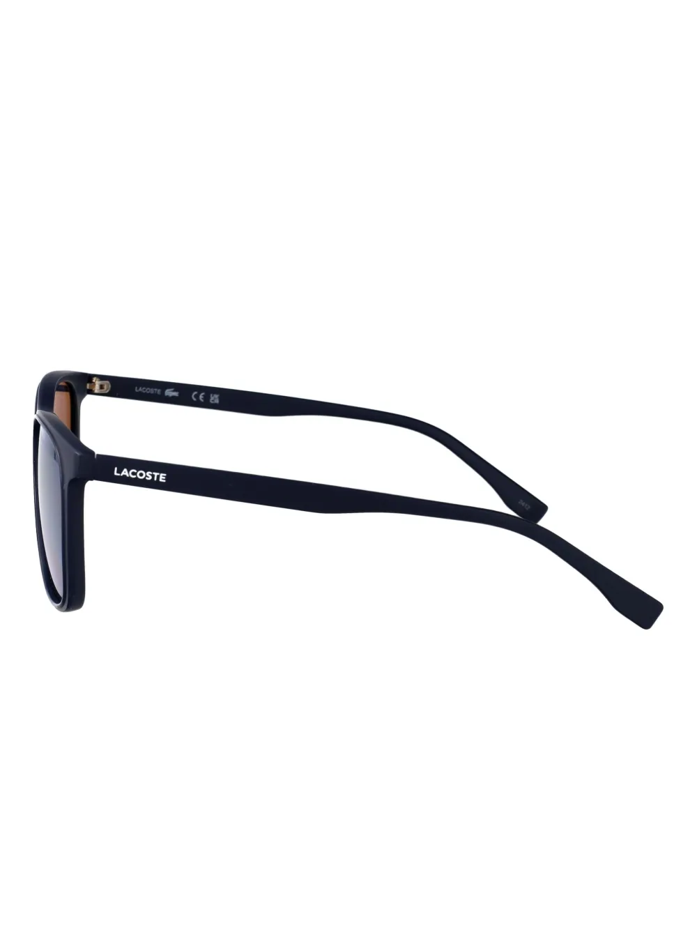 Lacoste Zonnebril met vierkant montuur Zwart