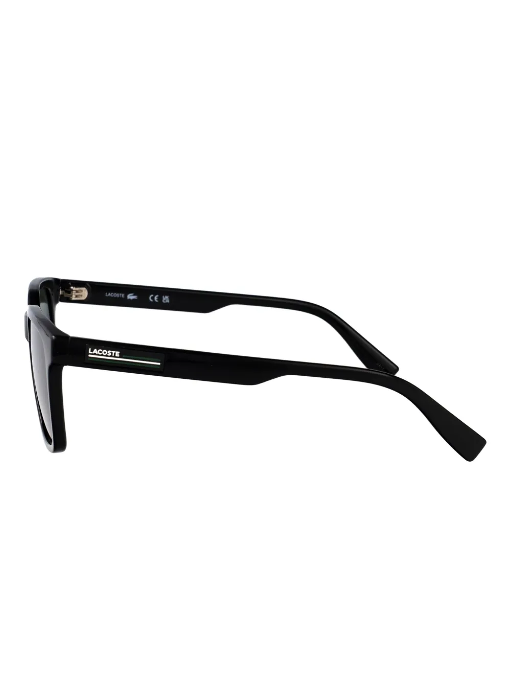 Lacoste Zonnebril met vierkant montuur Zwart