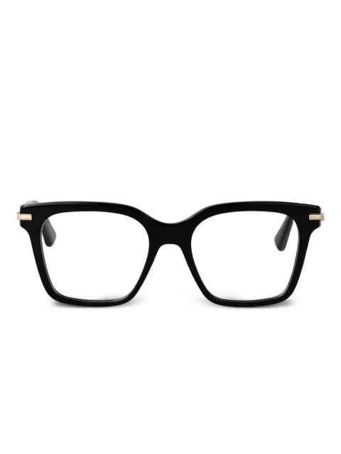 Ferragamo Eyewear rectangle-frame logo-detail glasses