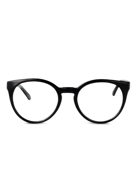 Ferragamo Eyewear lentes con armazón redonda transparente