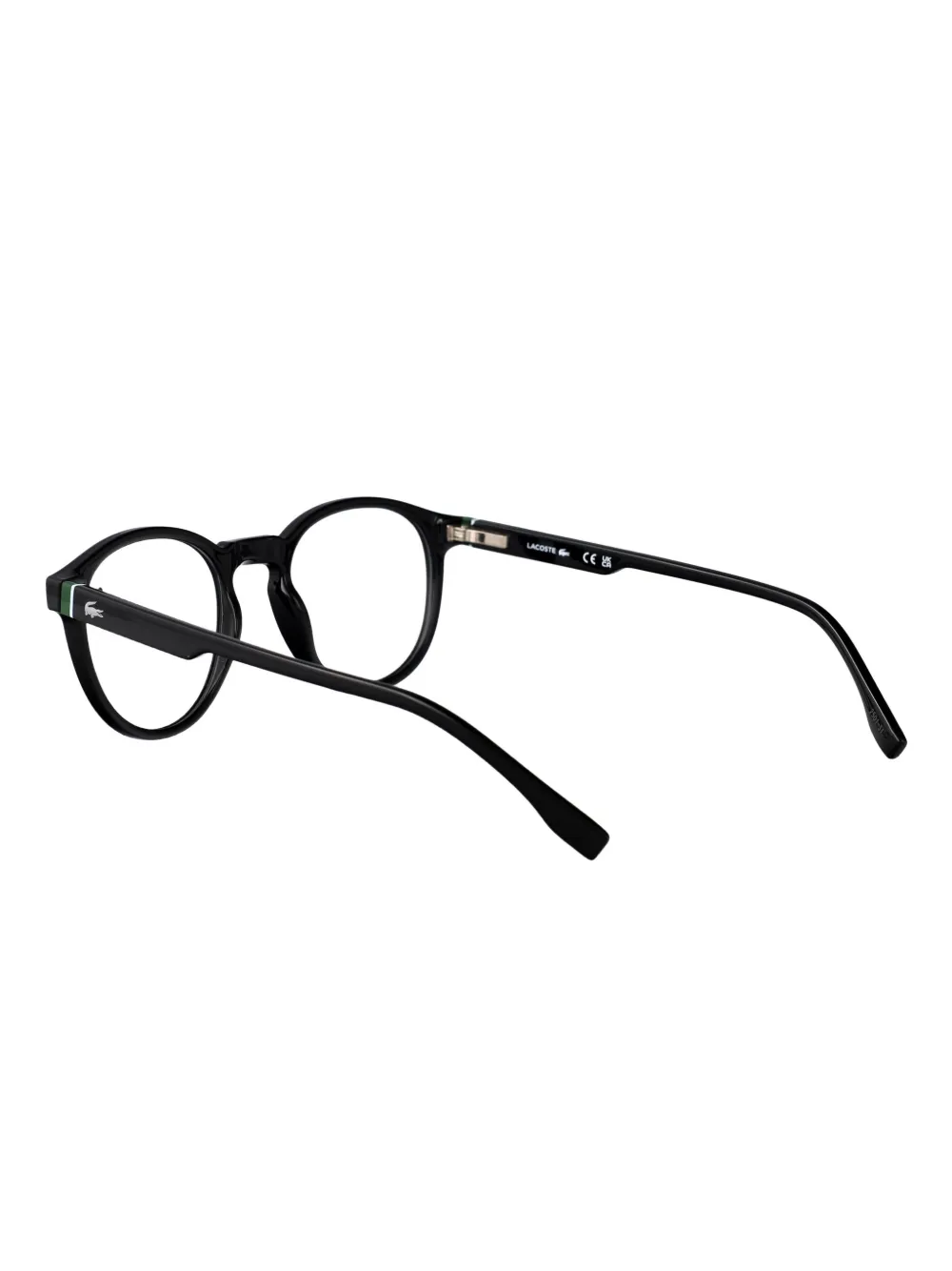 Lacoste Bril met rond montuur Zwart
