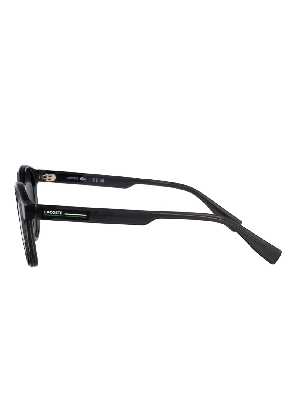 Lacoste Zonnebril met rond montuur Zwart