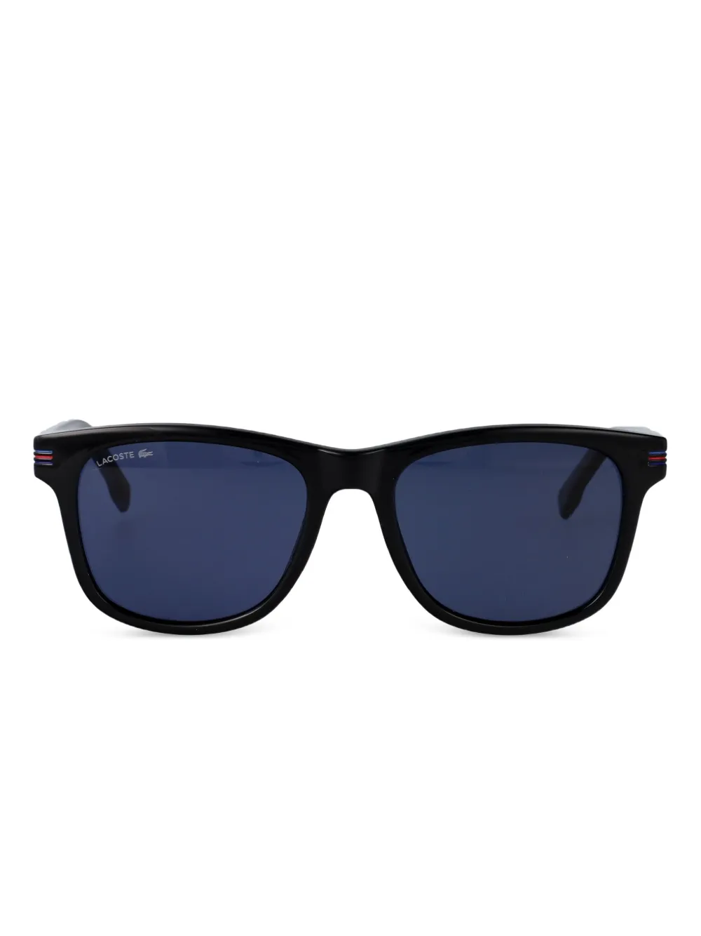Lacoste lentes de sol con armazón cuadrada | negro | Image 1