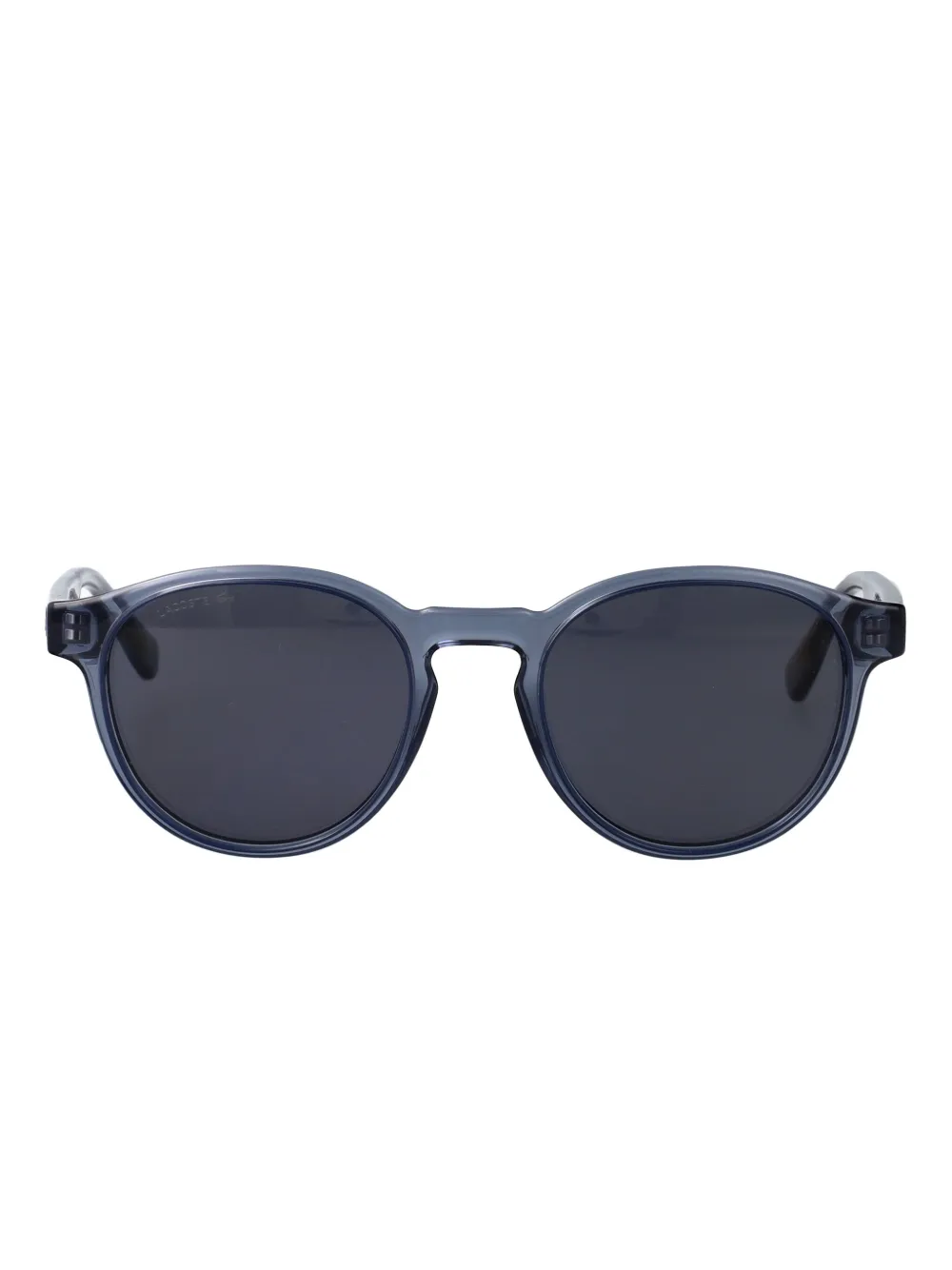 Lacoste round-frame sunglasses - Blu