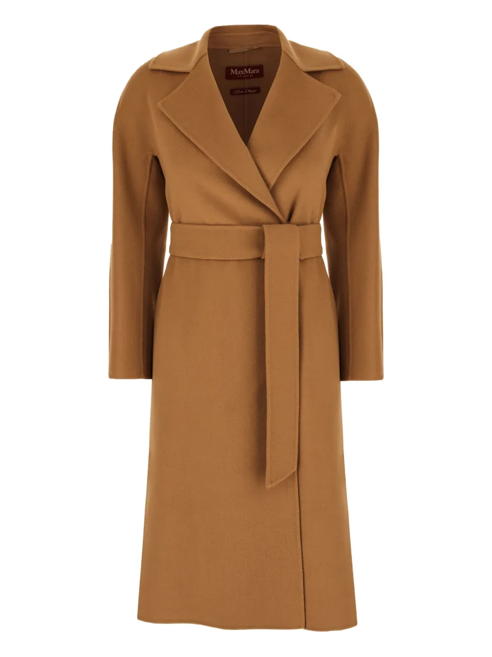 Max Mara belted wrap coat Bruin