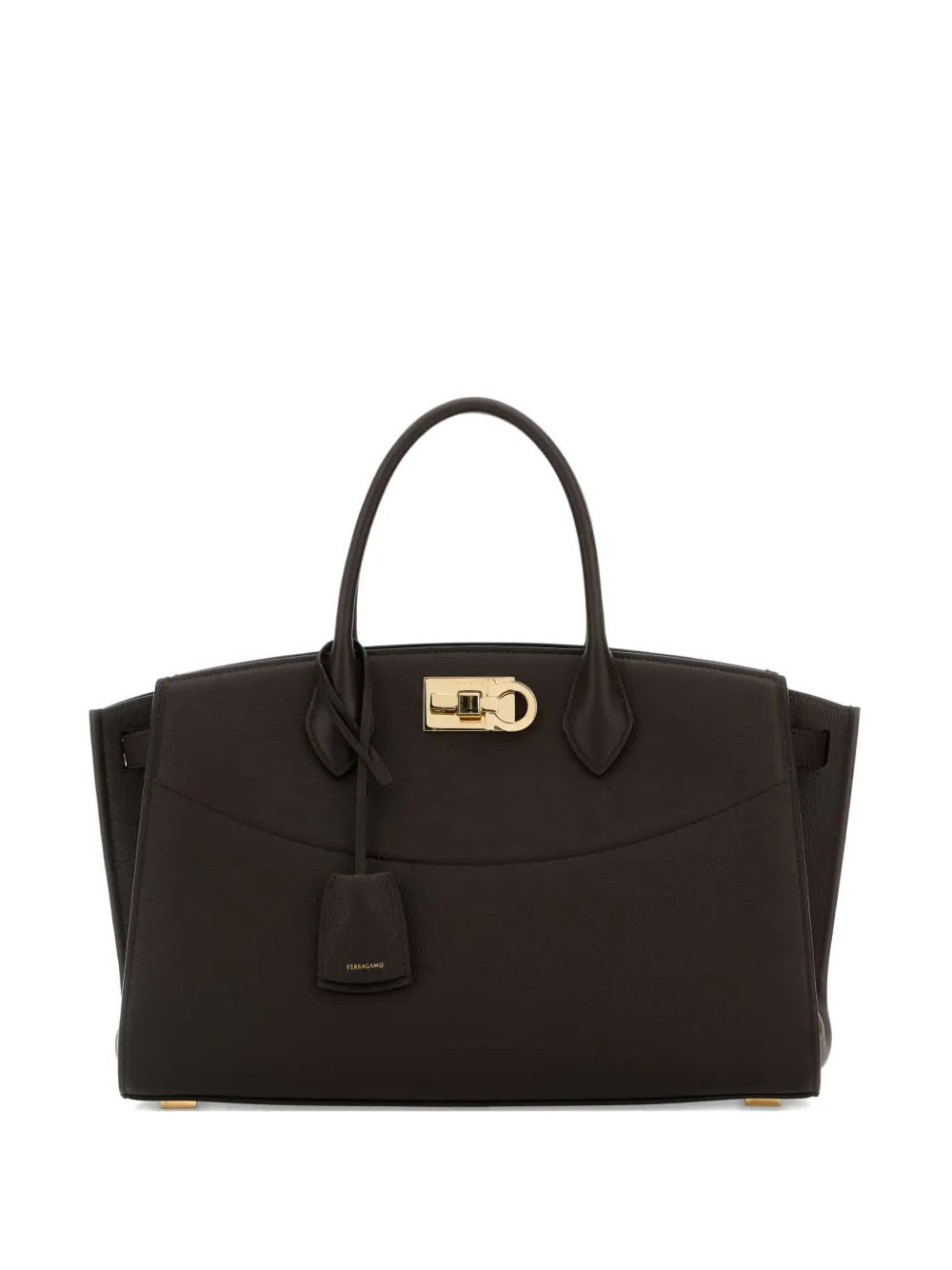 Ferragamo Studio leather tote bag Bruin