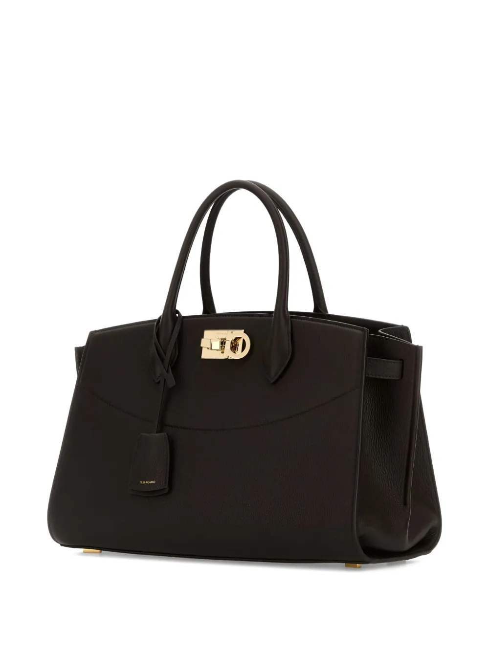 Ferragamo Studio leather tote bag Bruin