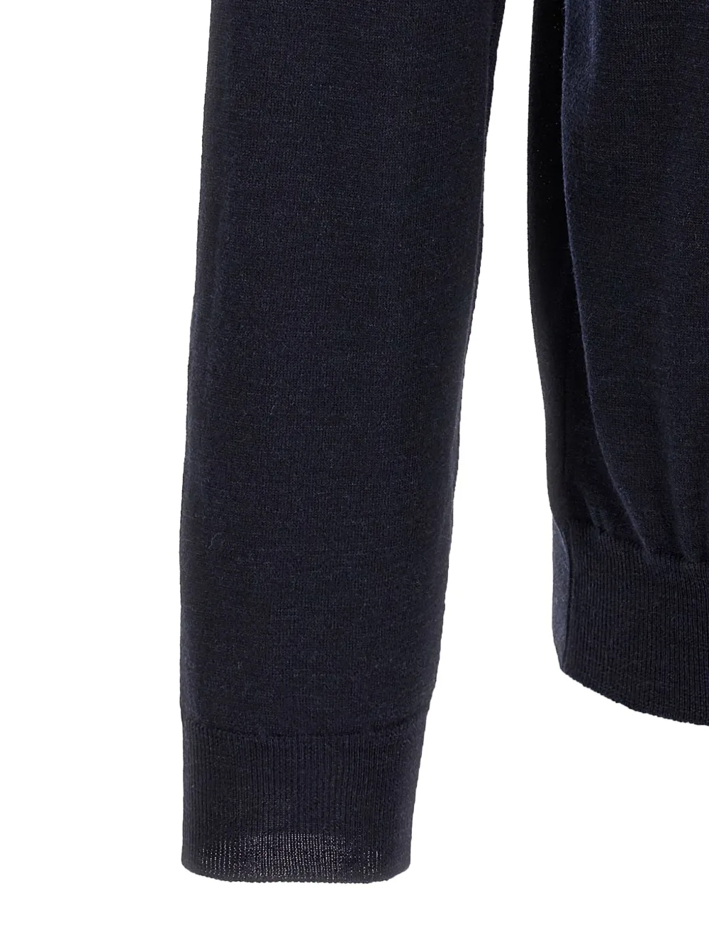 Zanone long-sleeve polo shirt Blauw