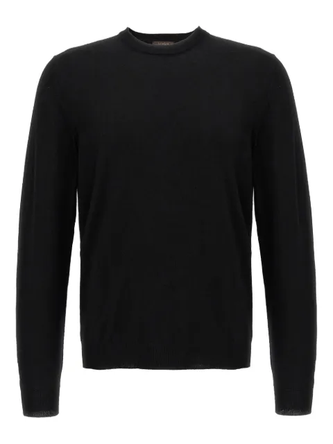Zanone crew-neck cuffed-sleeve sweater