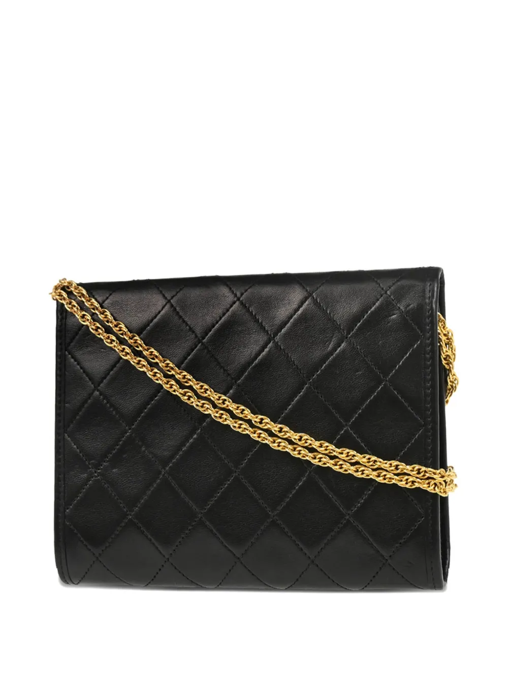 CHANEL Pre-Owned 1980-1984 diamond-quilted lambskin shoulder bag | Pre-Owned | Image 2