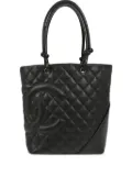 CHANEL Pre-Owned 2003 Cambon Ligne tote bag - Black