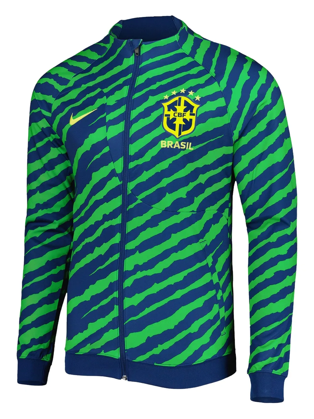 Nike Brazil Academy Pro Anthem "Fifa World Cup 22" sweatshirt Groen