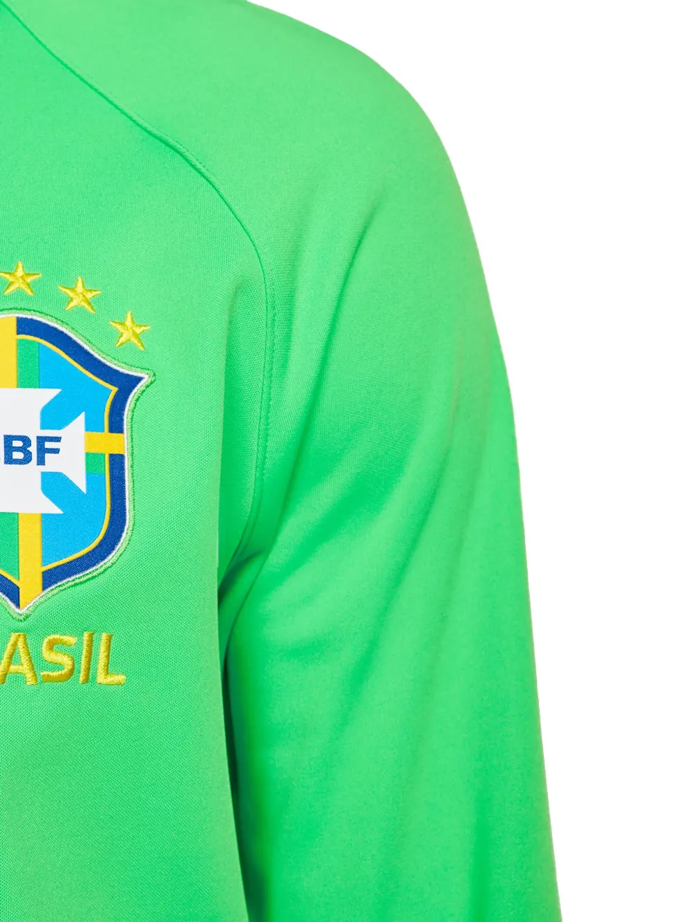 Nike Brazil Academy Pro Knit Soccer sweatshirt Groen