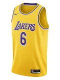 Nike La Lakers Lebron James #6 swingman jersey - Yellow