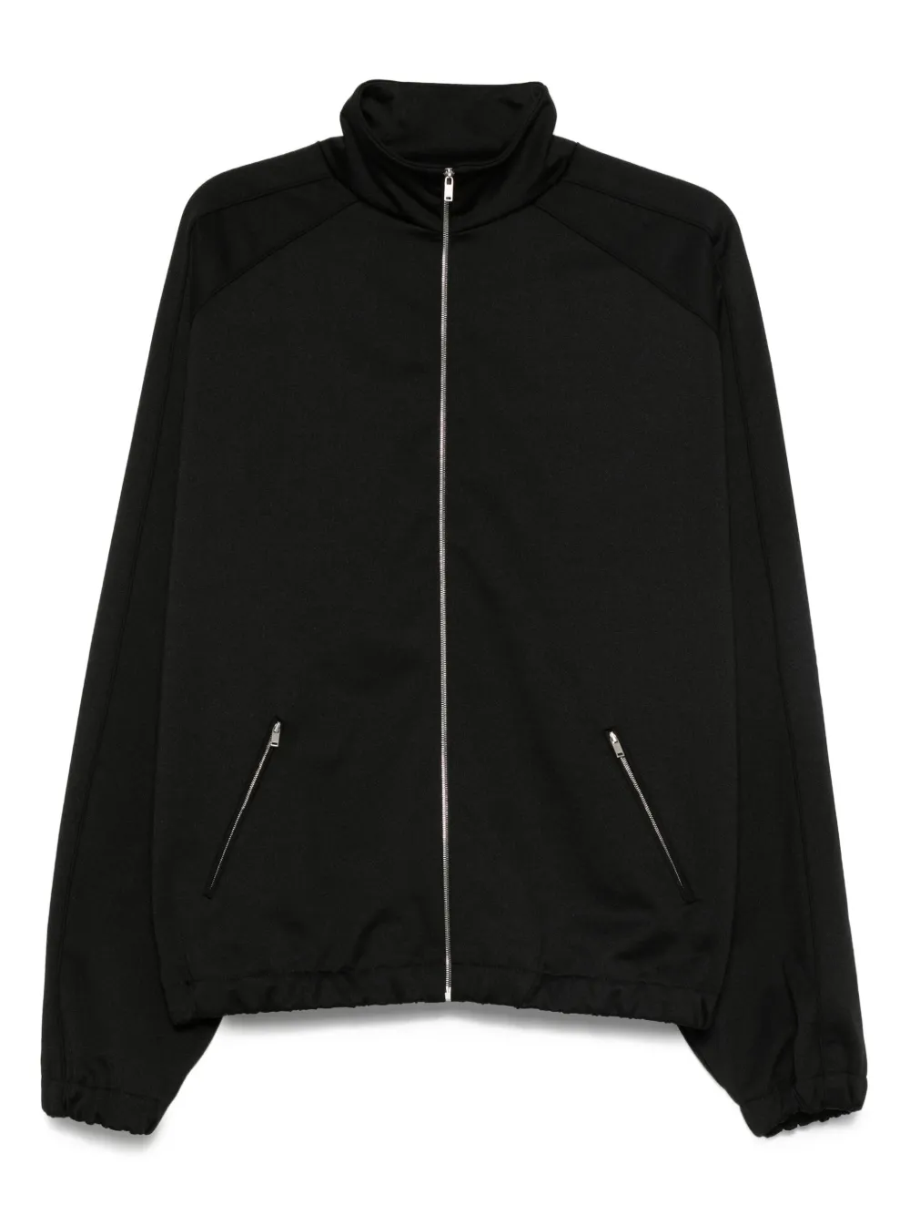 Jil Sander zip-up sweatshirt Zwart