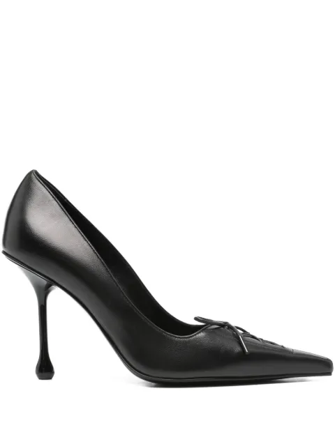 Jimmy Choo 95mm Scarlett lace-up pointed-toe pumps