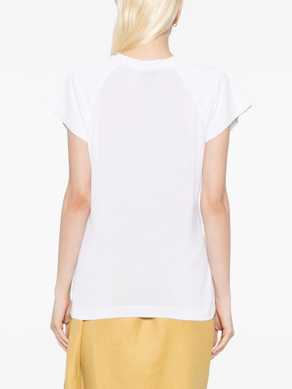 Pre-owned Chanel 1990-2000s Short-sleeved Top In White
