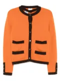 CHANEL Pre-Owned 1996 ensemble cardigan - Orange