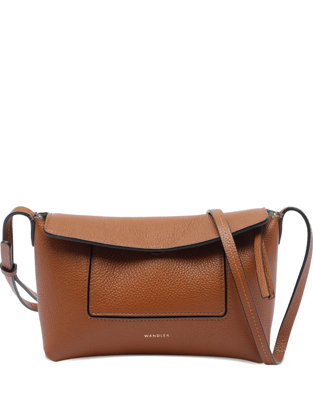 Wandler Penelope Slouch schoudertas Bruin