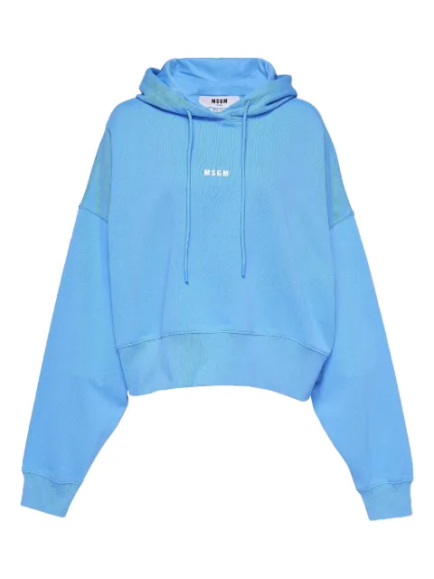 MSGM logo-detail hoodie