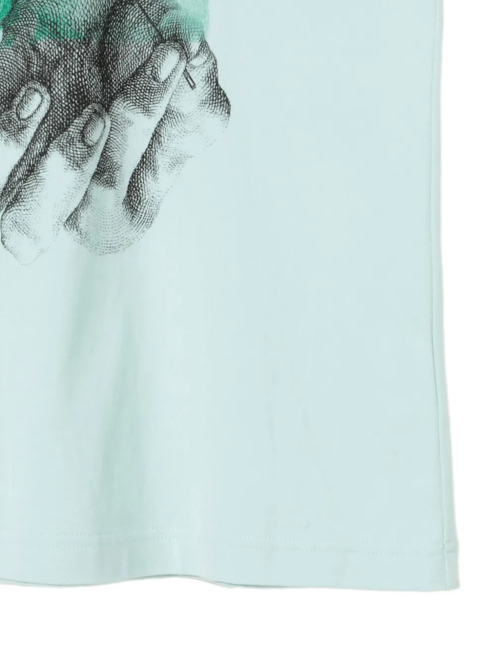 Undercover sculpture-print T-shirt Groen