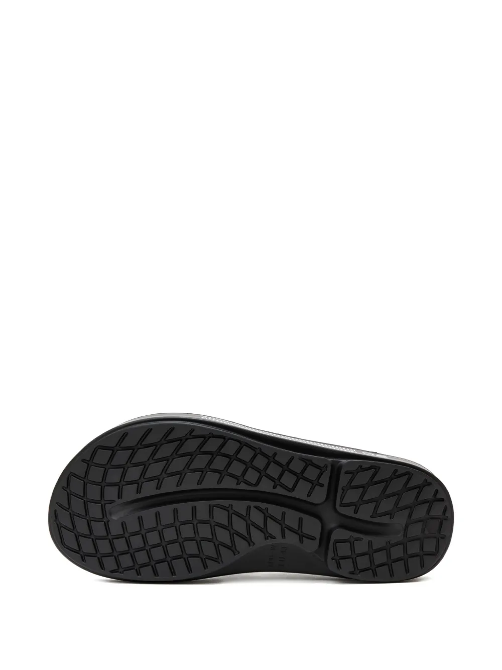 Undercover Chain-print Flat Mules In Black
