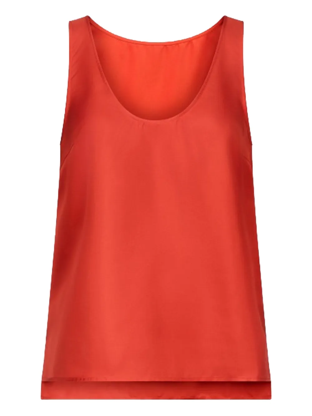 Paloma Wool Mouwloze top met diepe ronde hals Rood