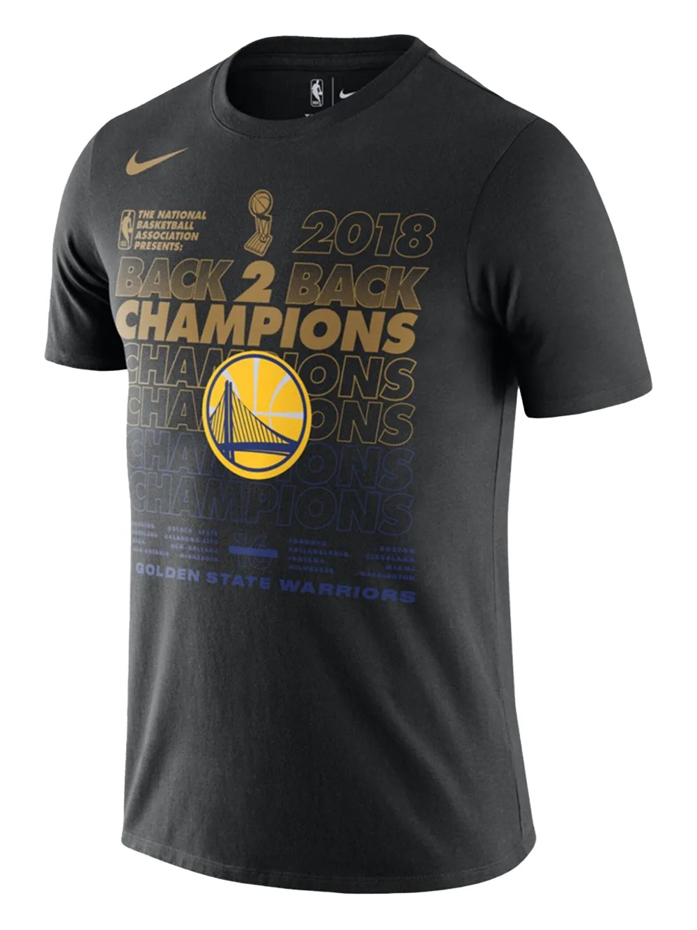 Nike T-shirt met Champions-logo Grijs