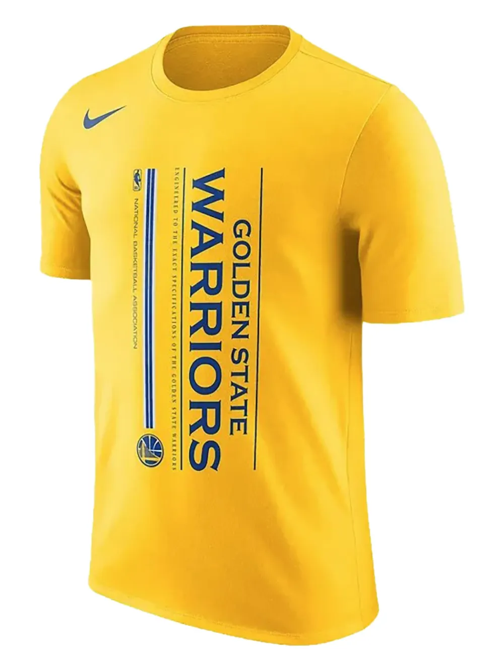 Nike NBA Golden State Warriors Dri-Fit T-shirt Geel