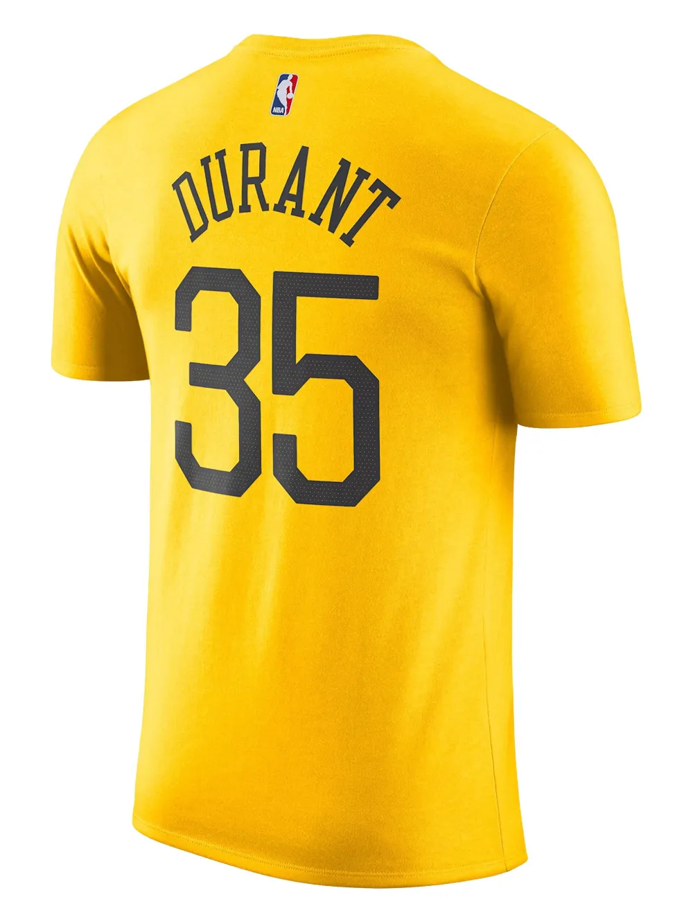 Nike NBA GSW City Editon Kevin Durant Dri-Fit T-shirt Geel