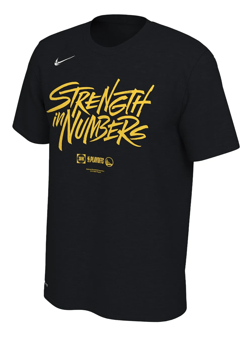 Nike Golden State Warrior Dri-Fit T-shirt Zwart