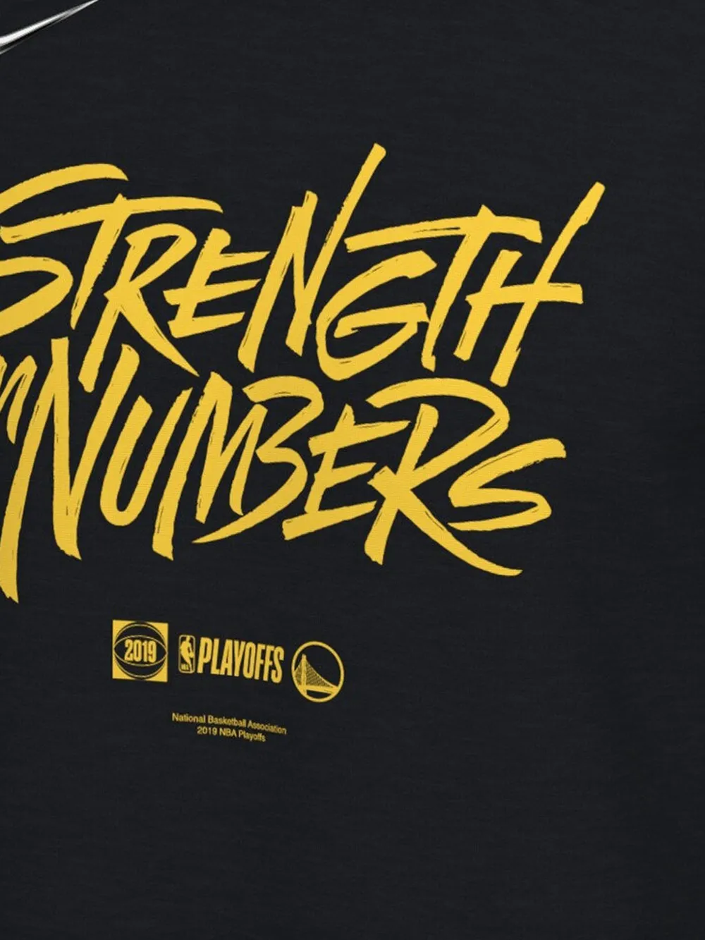 Nike Golden State Warrior Dri-Fit T-shirt Zwart
