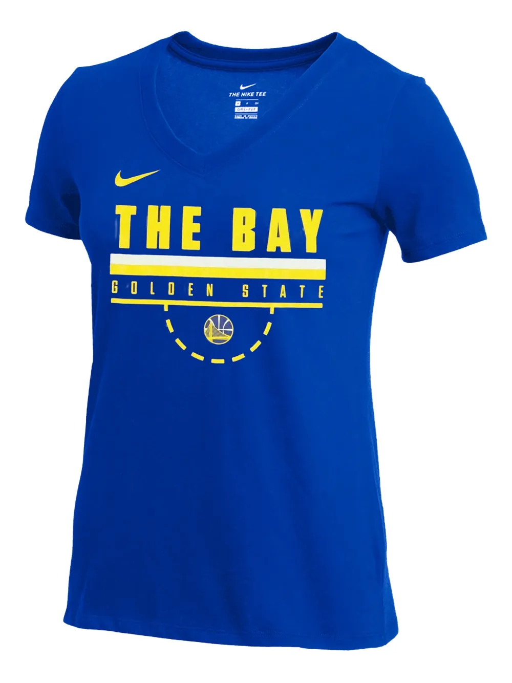 Nike NBA Golden State Warriors The Bay T-shirt Blauw