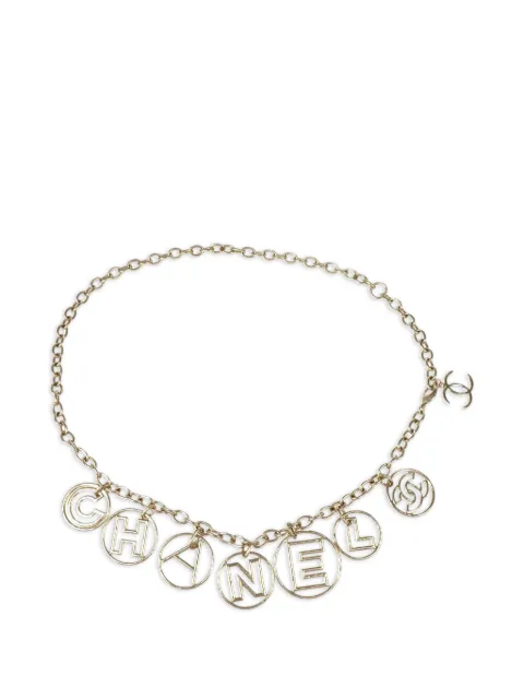 CHANEL Pre-Owned 2017 Icon chain belt