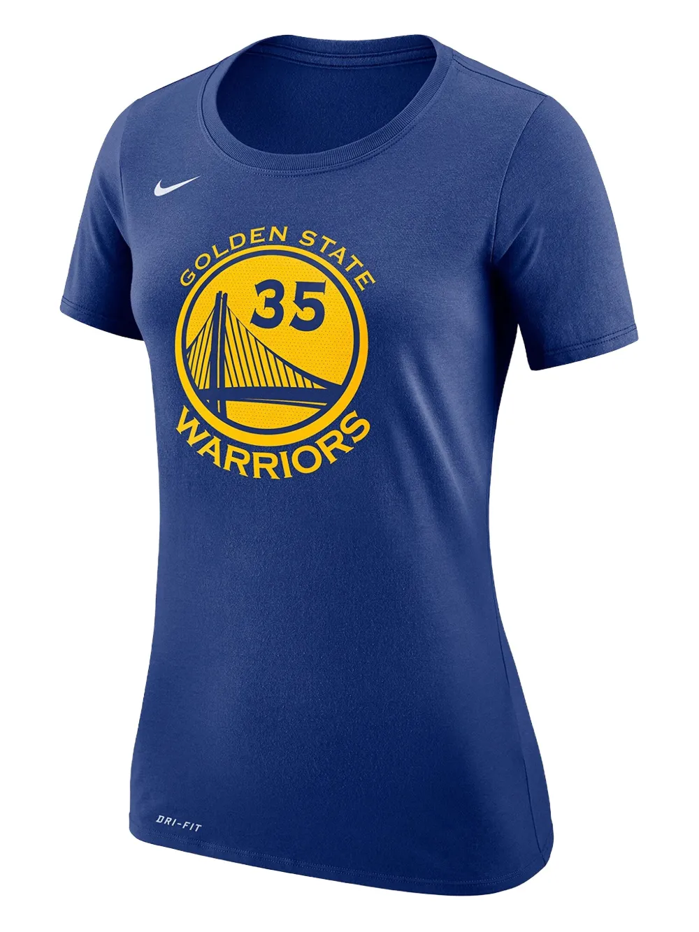 Nike NBA Golden State Warriors T-shirt Blauw
