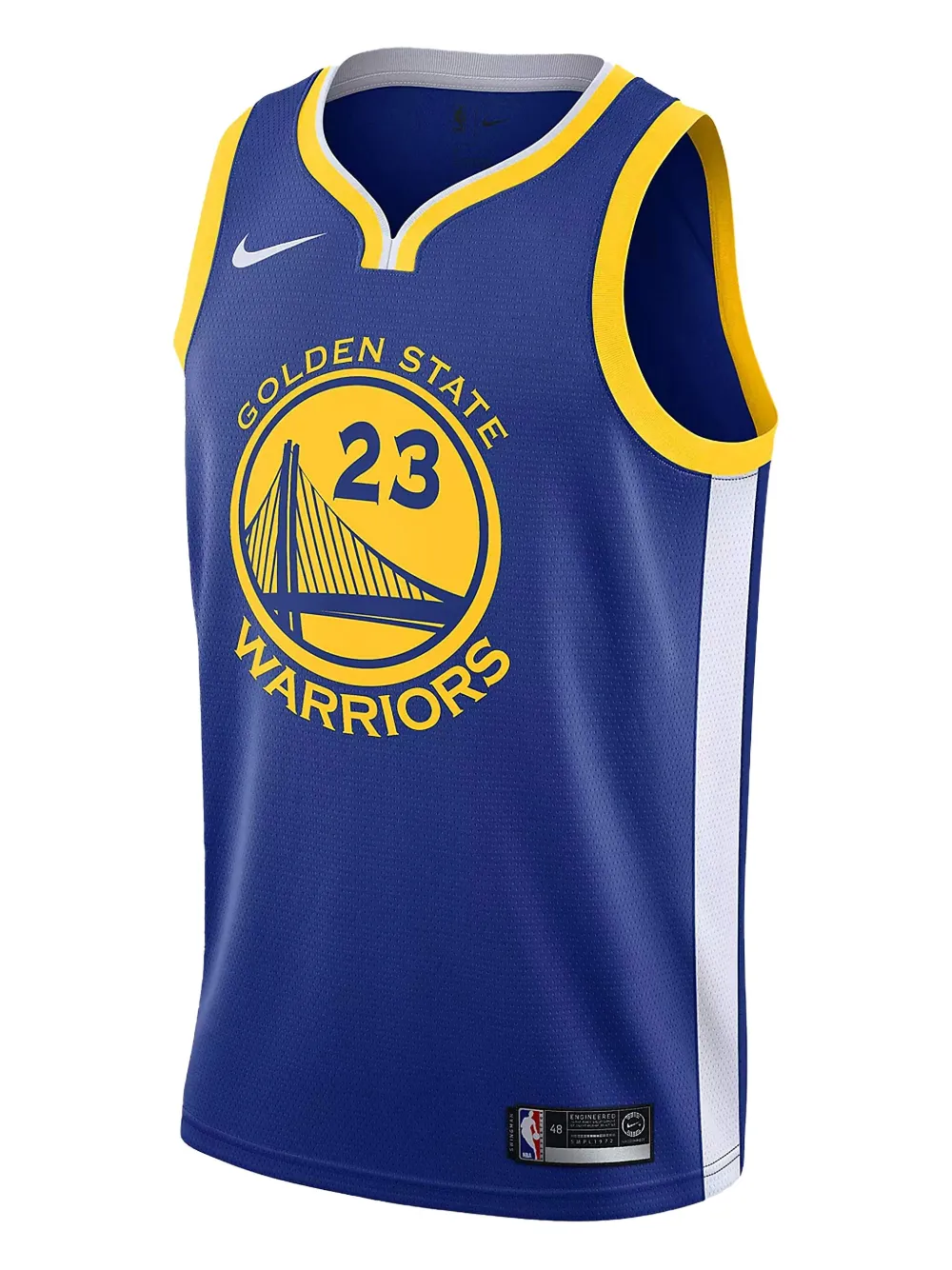 Nike NBA Golden State Warriors jersey Blauw