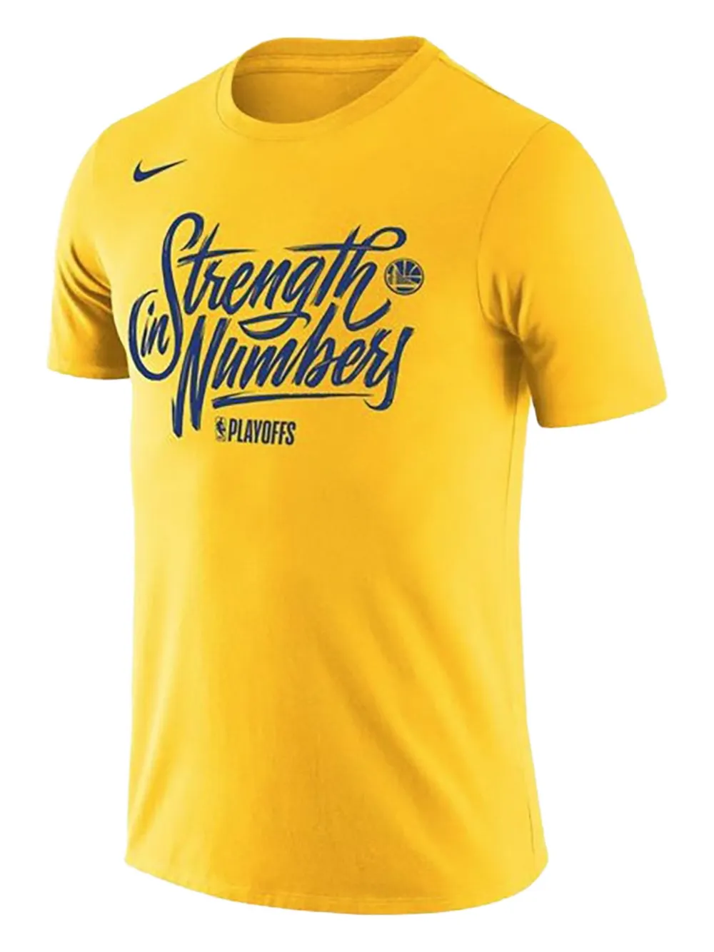 Nike NBA GSW Dri-Fit T-shirt Geel