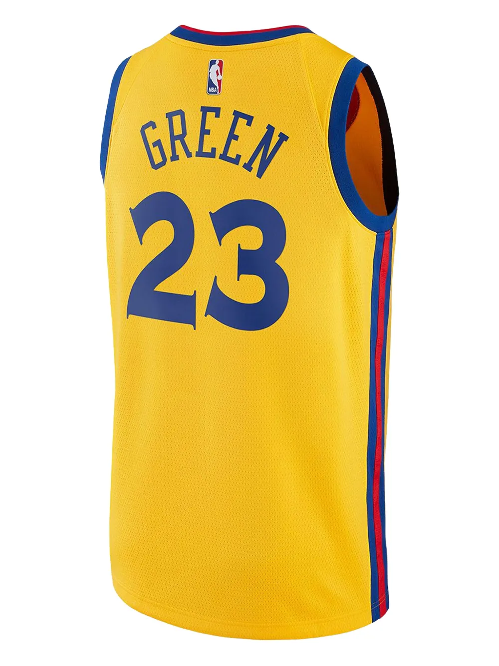 Nike NBA Golden State Warriors "Chinese Heritage" jersey Geel