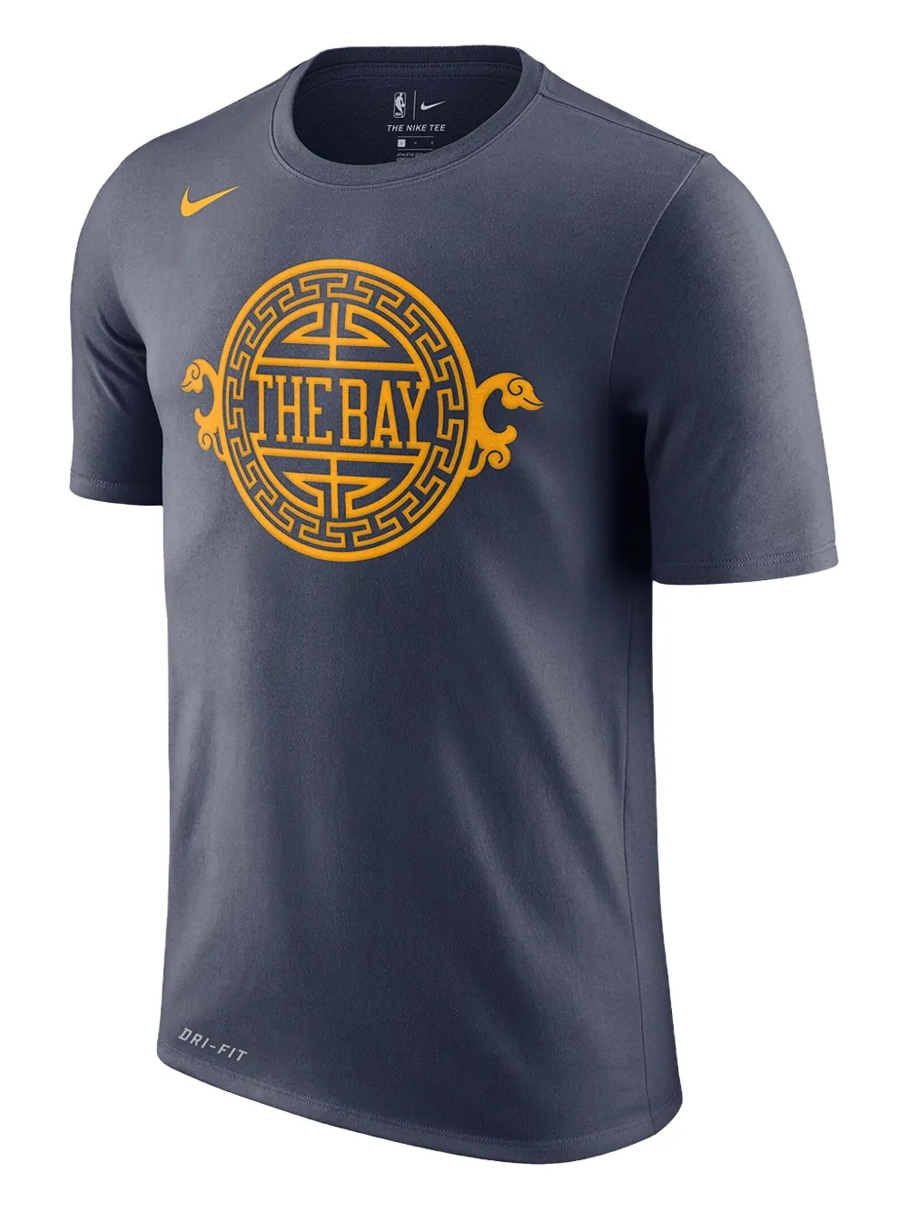 Nike NBA Golden State Warriors T-shirt Zwart