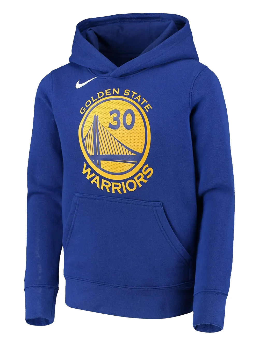 Nike NBA Golden State Warriors Hoodie Blauw