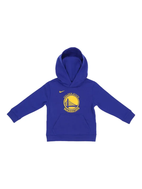 Nike NBA Golden State Warriors Logo Hoodie Blue FARFETCH IN