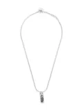 Christian Dior Pre-Owned 1990-2000s logo plate necklace - Silver